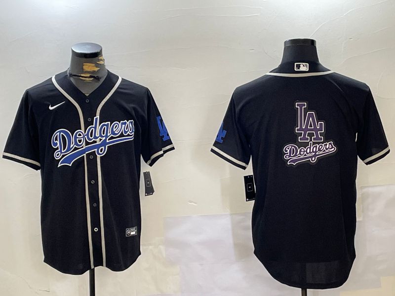 Men Los Angeles Dodgers Blank Black Game 2024 Nike MLB Jersey style 11206->los angeles dodgers->MLB Jersey